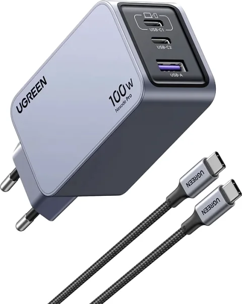 Зарядное устройство сетевое Ugreen X757 / 25874 (серый)