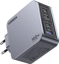 Зарядное устройство сетевое Ugreen X763 / 25877 (серый) — фото 1