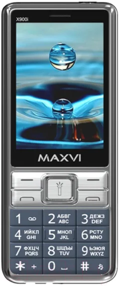 Мобильный телефон Maxvi X900i (маренго) — фото 2