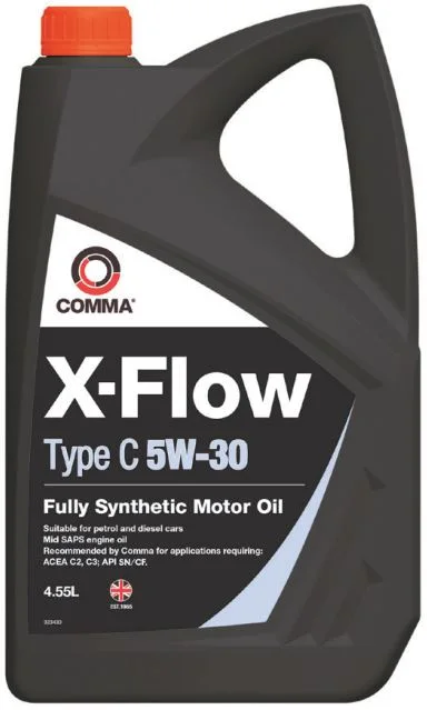 Моторное масло Comma X-Flow Type C 5W30 / XFC5L (5л)