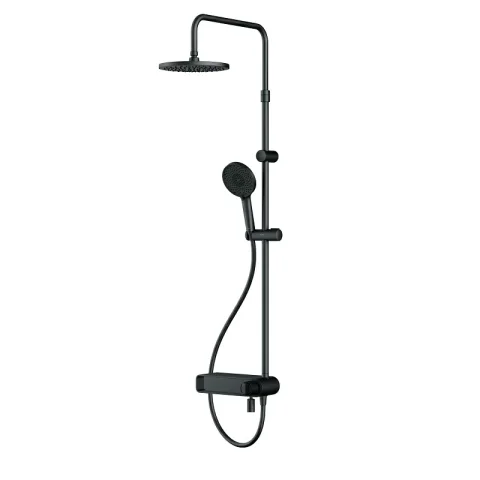 Душевая система со смесителем AM.PM X-Joy F0785A722 (черный)