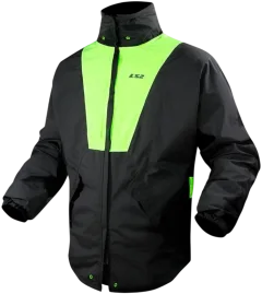 Мотокуртка LS2 X-Rain (3XL-5XL, Black Hi-Vis Yellow) — фото 1