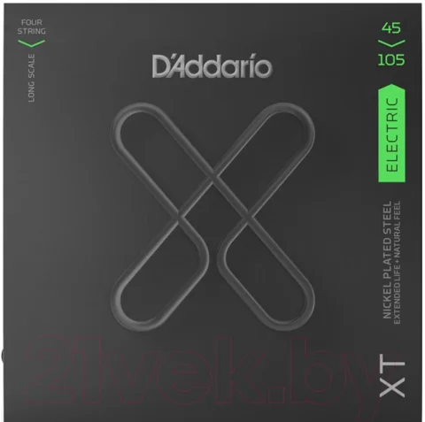 Струны для бас-гитары D'Addario XTB45105