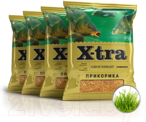 Набор для прикормки X-tra Универсал Конопля (3кг)