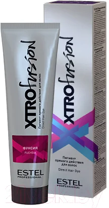 Крем-краска для волос Estel Xtro Фуксия (100мл)