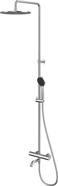 Душевая система со смесителем Whitecross Y1234BASICNIB (брашированный никель) — фото 7