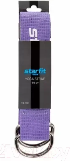 Ремень для йоги Starfit YB-100 (фиолетовый пастель) — фото 6