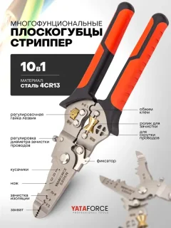 Плоскогубцы Yataforce YF-6806N (62999) — фото 2