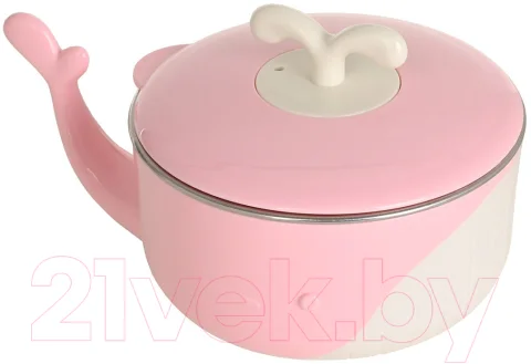 Термотарелка для кормления Pituso YHY016 (розовый)