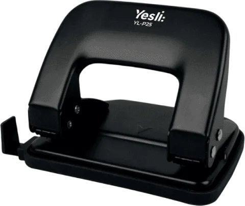 Дырокол Yesli YL-P25 (черный)