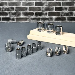 Головка слесарная Deli Торцевая шестигранная YS EDQ4013 (1/2", 13мм) — фото 5