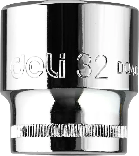 Головка слесарная Deli Торцевая шестигранная YS EDQ4032 (1/2", 32мм)