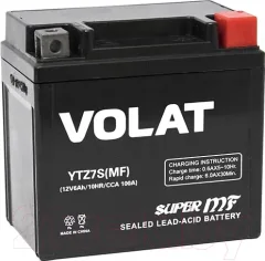 Мотоаккумулятор VOLAT YTZ7S MF R+ (6 А/ч) — фото 3