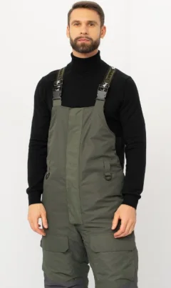 Костюм для охоты и рыбалки Huntsman Yukon Ice-45°C (р.48-50/170-176, зеленый/графит) — фото 4