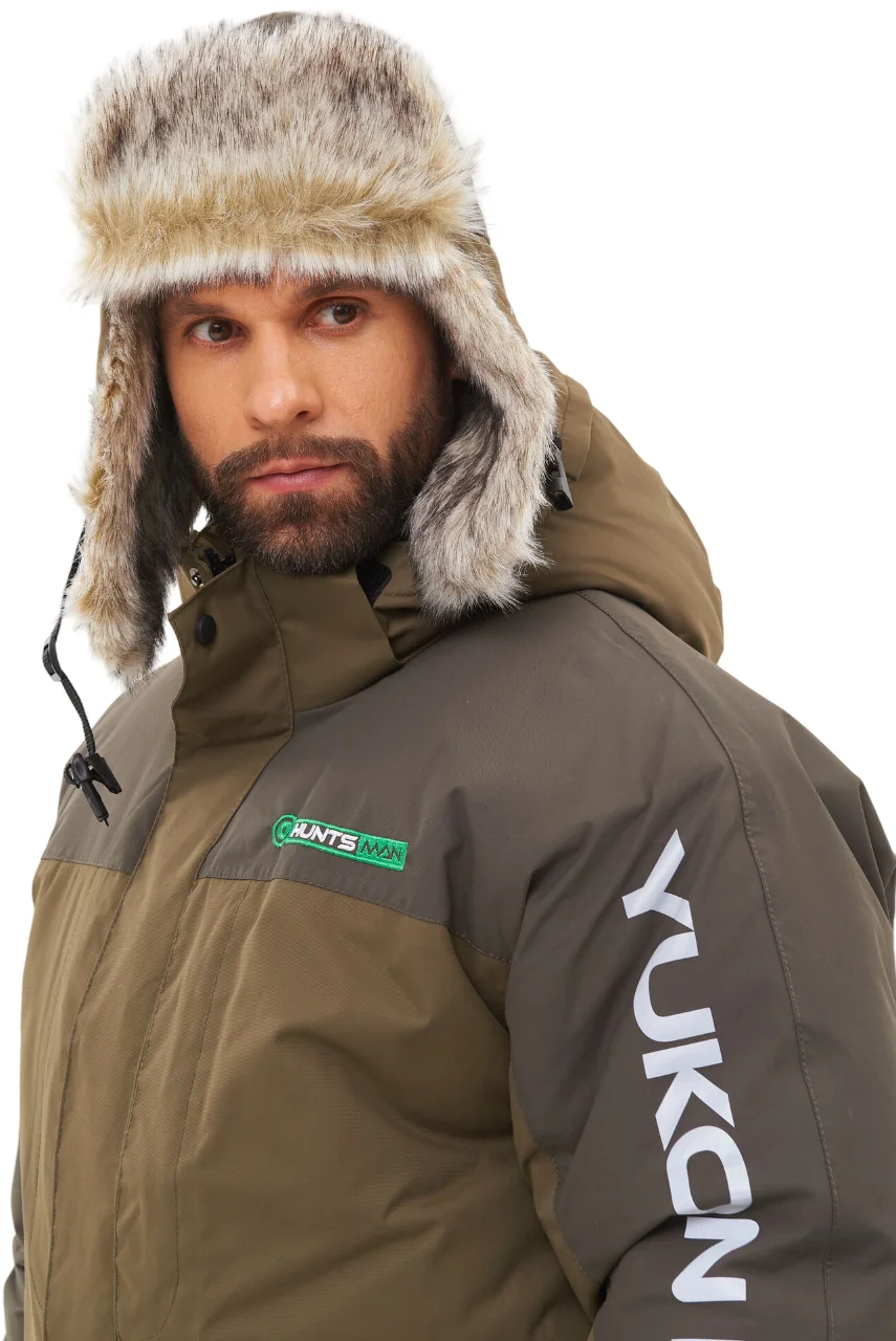 Шапка для охоты и рыбалки Huntsman Yukon Ice Хаки Breathable (р-р 56-58)