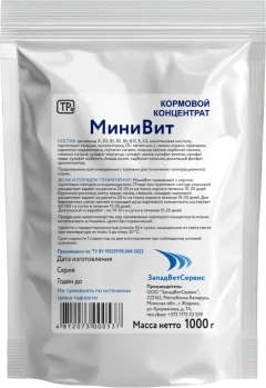 Кормовая добавка для животных ЗападВетСервис МиниВит (1кг) — фото 1
