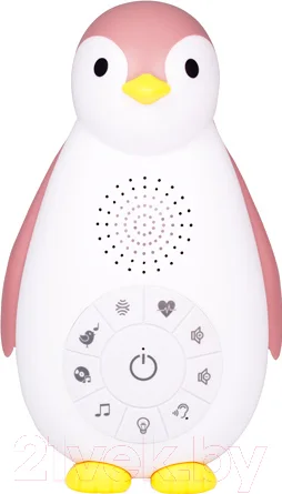 Интерактивная игрушка Zazu Пингвиненок Зои / ZA-ZOE-03 (розовый)
