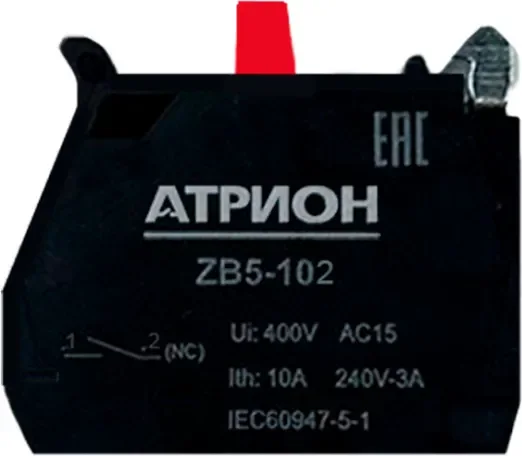 Блок-контакт Атрион ZB5-LA37 1NC / ZB5-LA37-102