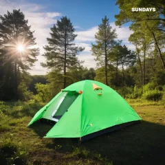 Палатка Sundays ZC-TT007-4P v2 (зеленый/оранжевый) — фото 5