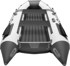 Надувная лодка Roger Boat Zefir 4000 (большой киль, белый/графит комби) — фото 4