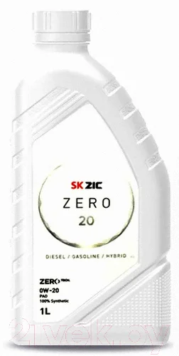 Моторное масло ZIC Zero 20 0W20 / 132035 (1л)