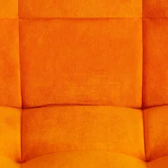 Кресло офисное Tetchair Zero флок (оранжевый) — фото 7
