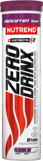 Изотоник Nutrend Zerodrinx (18 таблеток, черная смородина)