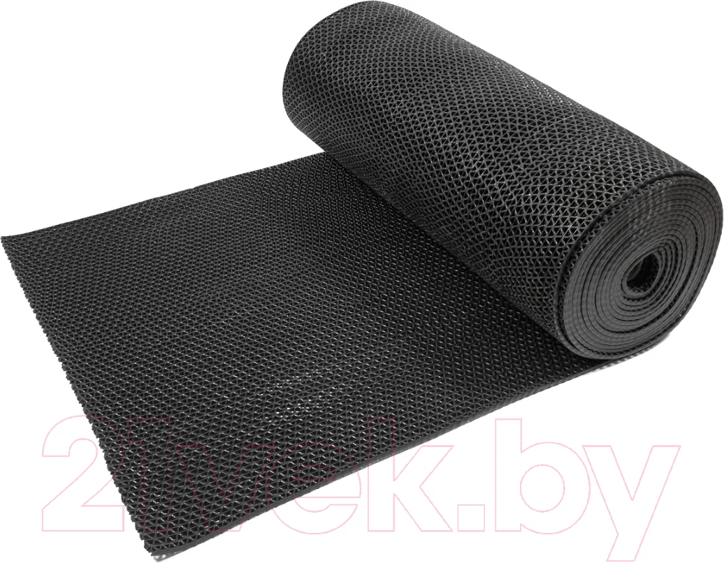 Коврик грязезащитный SunStep Zig-Zag 90x1200 / 39-693 (черный)