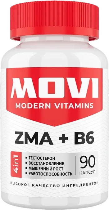 Комплексная пищевая добавка Movi ZMA (90 капсул)