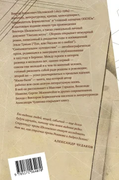 Художественная книга АСТ Zoo, или Письма не о любви, твердая обложка (Шкловский Виктор) — фото 8
