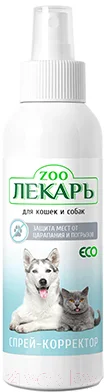 Средство для корректировки поведения животных Zooлекарь ЭКО Для кошек и собак от царапанья и погрызов (200мл) — фото 1