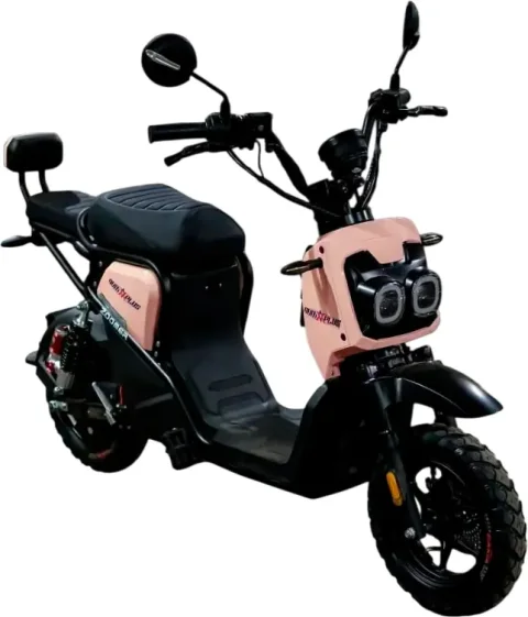Электроскутер AVM Zoomer (розовый)