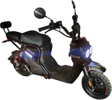Электроскутер AVM Zoomer (черный)