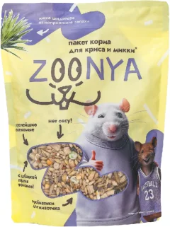 Корм для грызунов Zoonya для крыс и мышей (500г) — фото 1