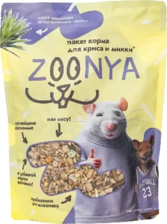 Корм для грызунов Zoonya для крыс и мышей (500г) — фото 7