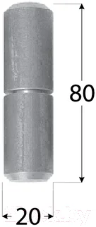 Петля точечная Domax ZTK 20 / 840401 — фото 2