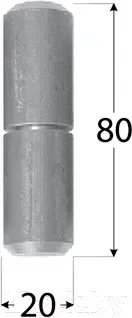 Петля точечная Domax ZTK 20 / 840401 — фото 8
