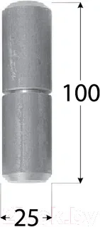 Петля точечная Domax ZTK 25 / 840601 — фото 8