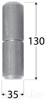 Петля точечная Domax ZTK 35 / 840901 — фото 3
