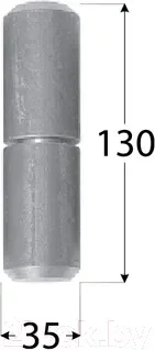 Петля точечная Domax ZTK 35 / 840901 — фото 9